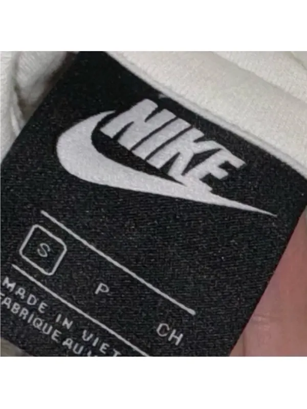 Nike white black hoodie hooded sweatshirt sweater - Image 3