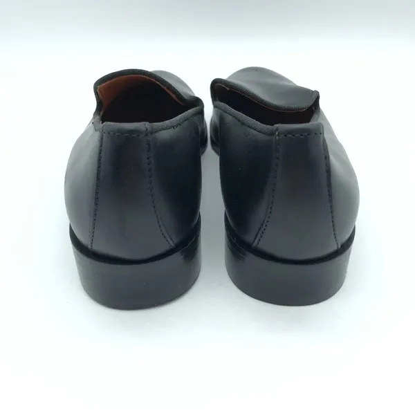 Everlane Shoes The Modern Loafer Leather Slip On Stacked Heel Black Size 5 - Image 5