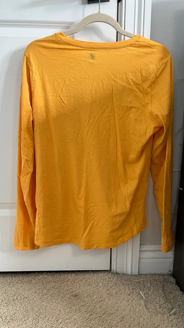 Boston Bruins Long Sleeve Tee Yellow Size L - Image 4