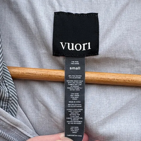 Vuori Heather Gray Lightweight Jacket - Image 3