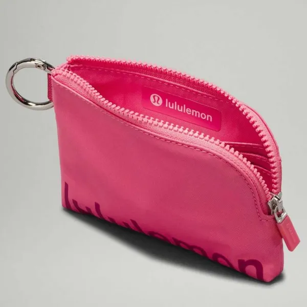Lululemon Athletica Pink Zipper Pouch - Image 4