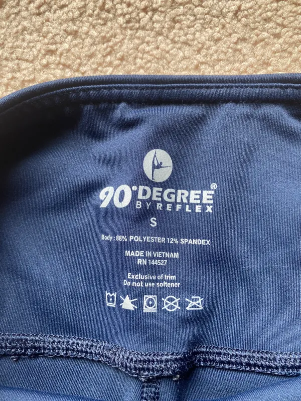 90 Degrees Navy Blue Leggings - Image 2
