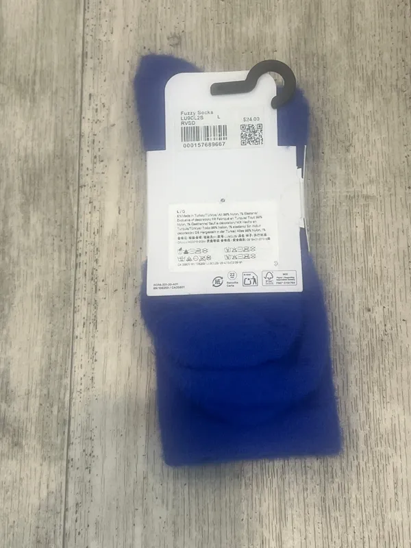 Lululemon Fuzzy Socks Size Large  - Image 2