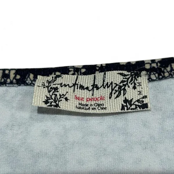 Free People Floral Square Neck Halter Bodysuit - Image 6