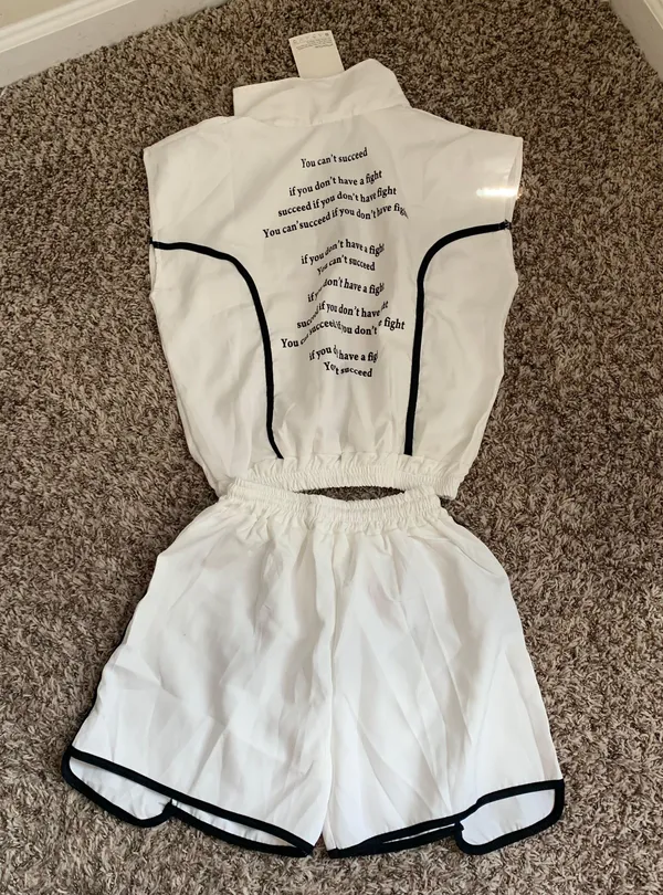41 Hawthorn 2 Piece Activewear Sets Tops , Short Small - Image 2