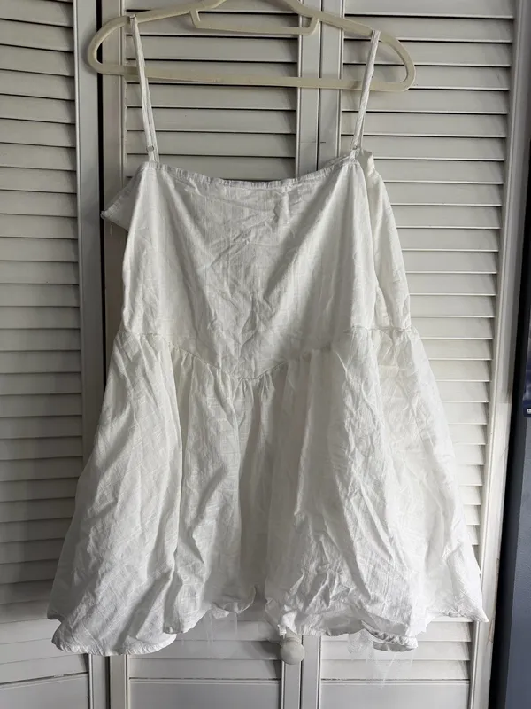Beginning Boutique White Mini Dress - Image 3