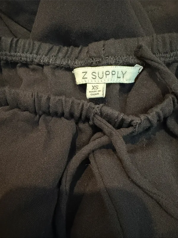 Z SUPPLY black wide leg pants - Image 4