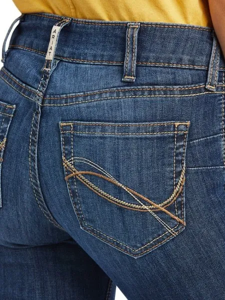 Ariat REAL Nadia Perfect Rise Straight Leg Jeans 25x29 1/2 - Image 3