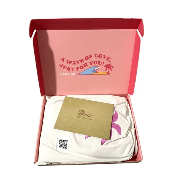 Pink Palm Puff Disney "Under The Sea" Ariel Hoodie in Pink, Size M - Image 7
