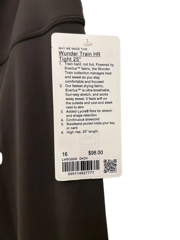Wunder Train High-Rise Tight/Leggings 25" Size 16 NWT Dark Olive - Image 7