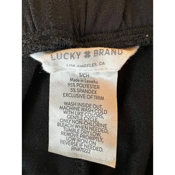 Lucky Brand black loungewear pajama pants Size small - Image 3