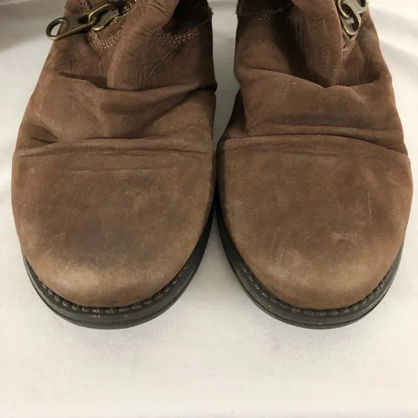 Steve Madden Womens Shoes Boots Linderr Suede 6.5 - Image 4