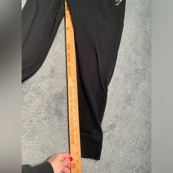 Gymshark Black Jogger Pants medium - Image 9