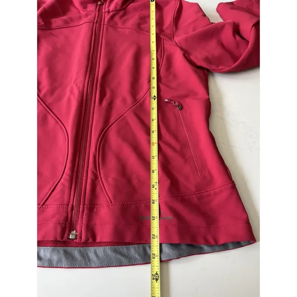 Eddie Bauer Jacket Women’s Pink Medium Softshell Full Zip Outdoor - Image 9