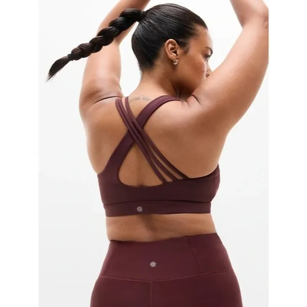 New Athleta S Train Free Sports Bra Small D-DD - Image 5