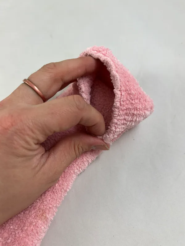 Soft Light Pink Knitted Warm Socks - Image 3