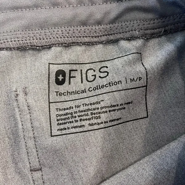 Figs Zamora Jogger Scrub‎ Pants in Graphite size Medium Petite - Image 5