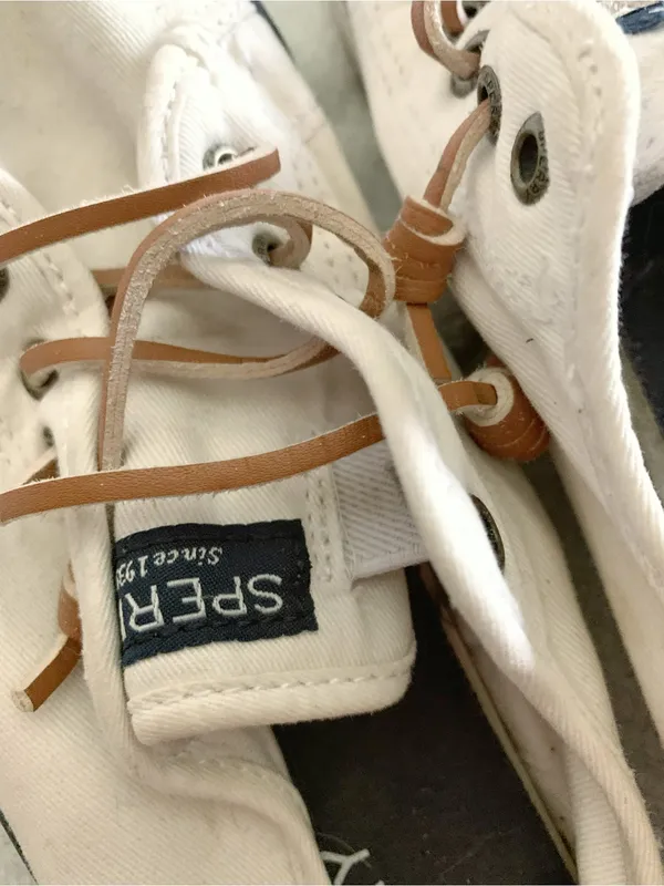 SPERRY Crest View Sneaker Boat Deck Loafers Size 8 - Image 5