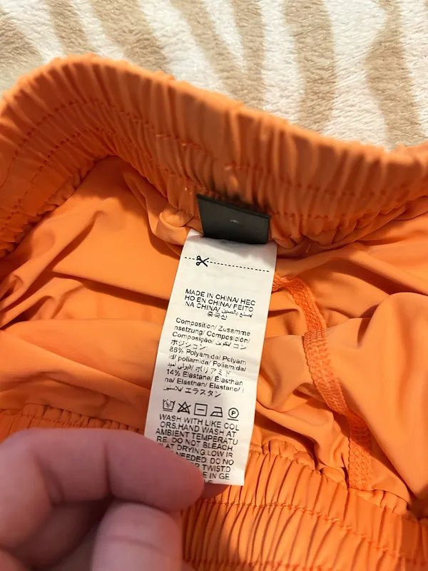 SheIn Buttery Solid Drawstring Running Athletic Shorts - Image 6