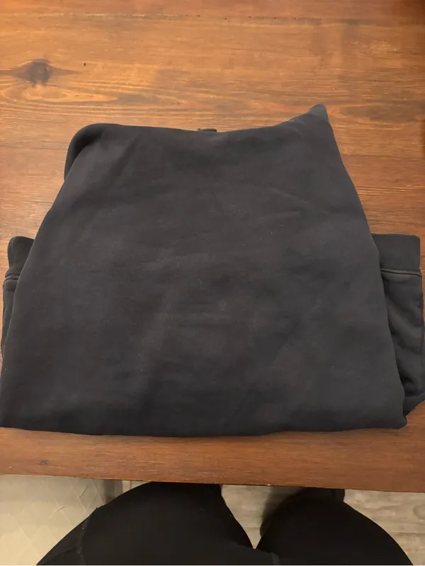 Carhartt Black Crewneck Sweatshirt with White Logo - Image 2