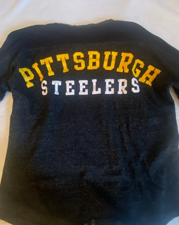 National Football League Team Apparel Steelers Crewneck - Image 2