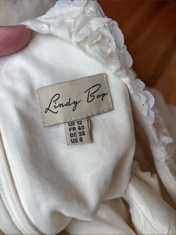 Lindy Bop ivory dress - Image 6