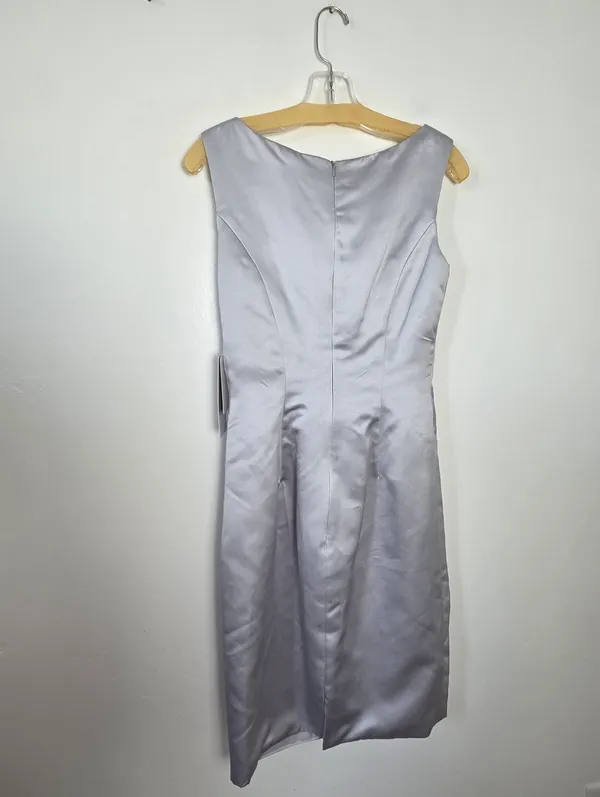 NEW JJs House Silver Two Piece Dress Formal Party Wedding Mother Of Bride 6 - Image 12