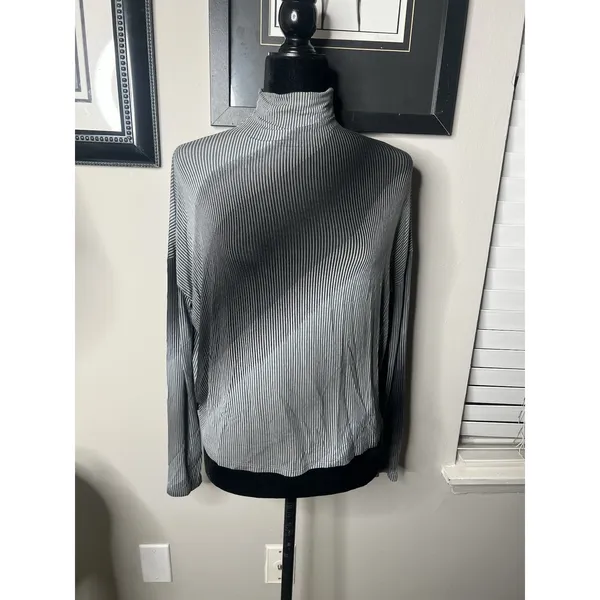 Babaton long‎ sleeve Turtleneck Top XS Black,grey. - Image 7