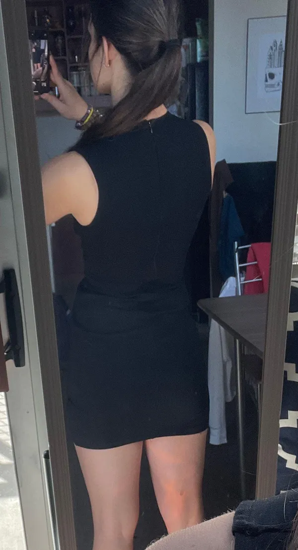 Lulus Deep V Dress - Image 2