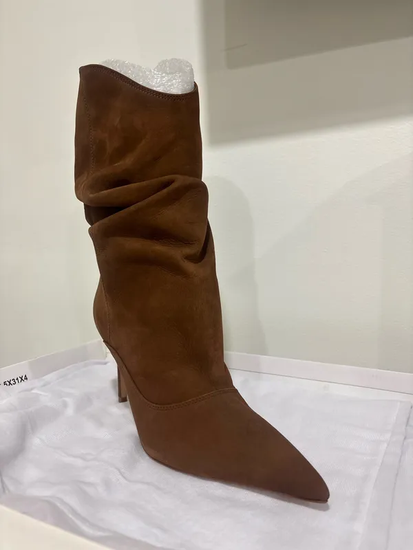 Shutz MARYANA SLOUCH NUBUCK BOOTIE - Image 2