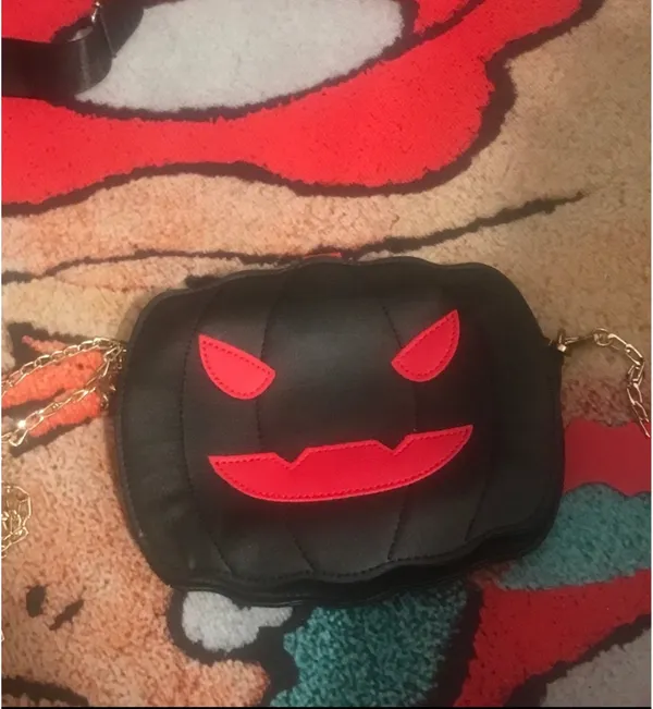 Pumpkin small purse Black - Image 3