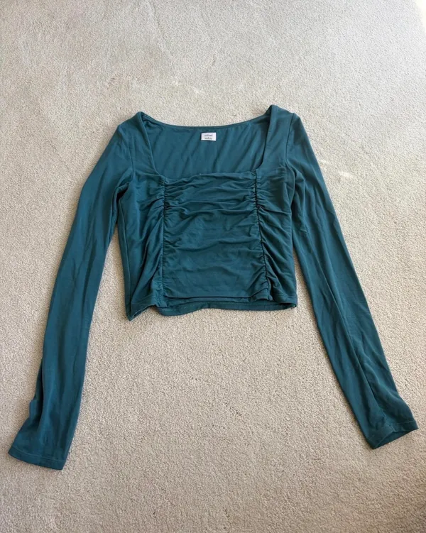 Aritzia Wilfred Lydia Top Suave Green - Image 6