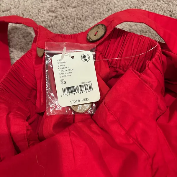 Free People Red Dress Mini - Image 3