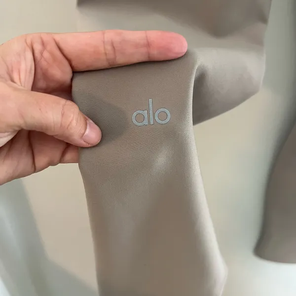 ALO YOGA- High Waist 4 Pocket Utility Legging Taupe Size S - Image 5