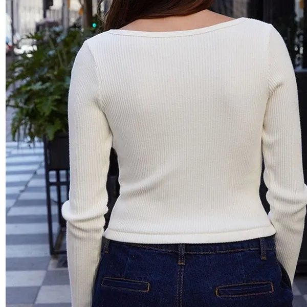 Brandy Melville Zelly Cream Cardigan one size - Image 4