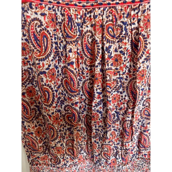 Veronica Beard Cox Paisley Shirred Mini Dress size‎ XS - Image 9