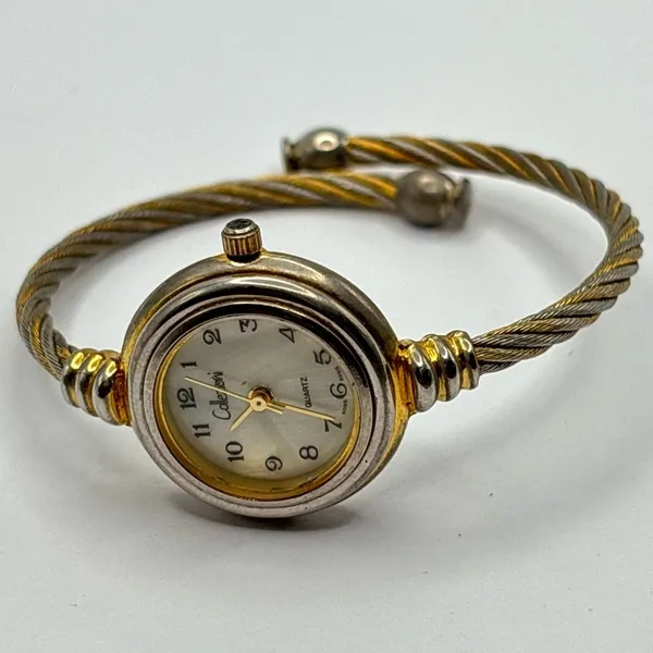 Vintage Gold Collezioni Cuff Watch - Image 3