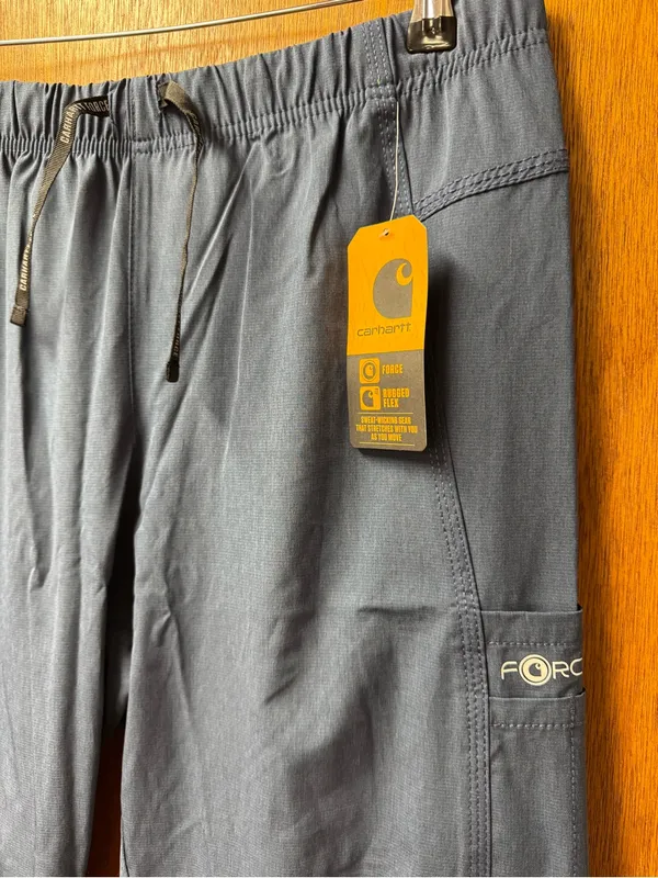 Carhartt Force Cross-Flex Modern Fit Joggers Scrub Pants Blue Womens Medium NEW - Image 6