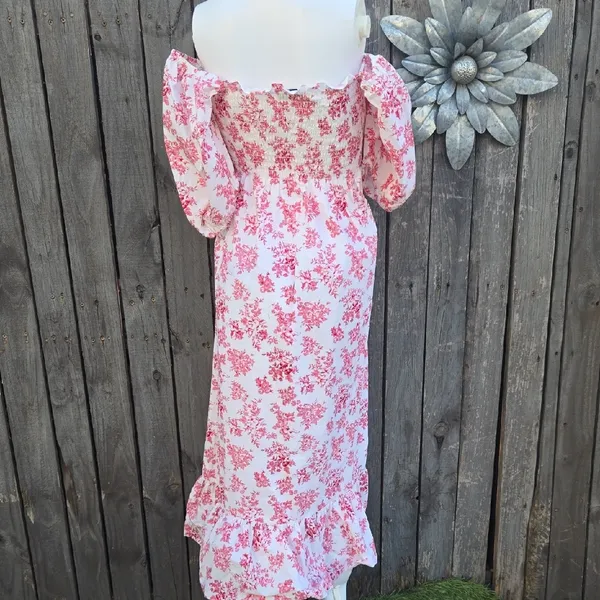 Bailey Harrison Floral Maxi Dress in Pink - Image 8