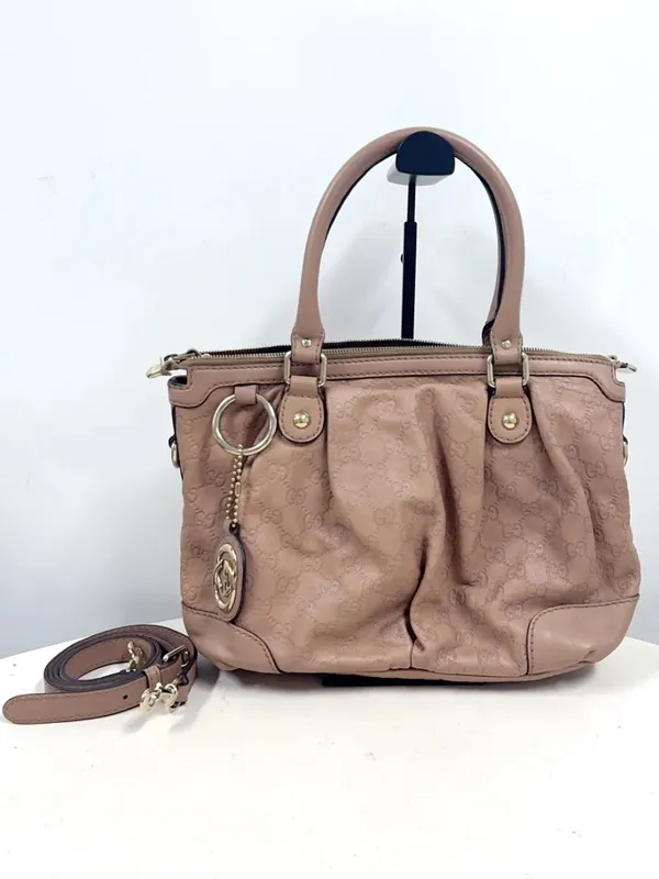 Gucci Sukey Tote - nude/blush - 23661081 comes with COA - Image 2