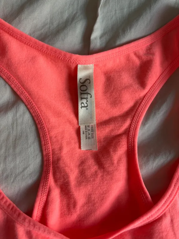 Pink Sofra Super Stretchy Tank - Image 3