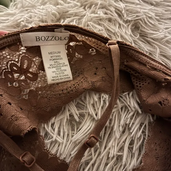 Bozzolo brown bralette  - Image 3