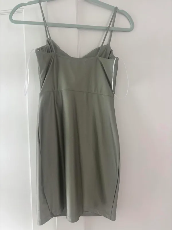 Lovely Day Green Mini Dress - Image 3