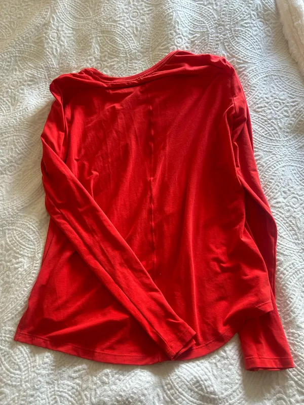 Orange red Nike long sleeve - Image 3