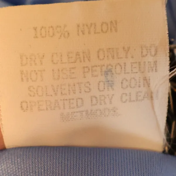 Ryan‎ Keith Vintage 70s Halter Maxi Dress Jacket Womens Size 6 Blue Babydoll Y2K - Image 7