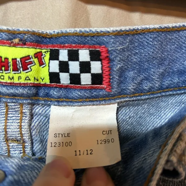 Vintage stickshift jeans Blue Size 26 - Image 3