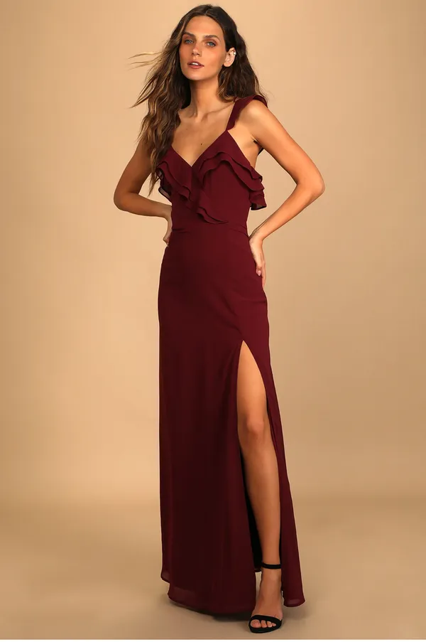 Lulus small bridesmaid dress/wedding guest gown - Image 4