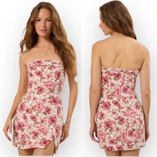 NWT Altar’d State Annalise Floral Mini Dress XXL - Image 6