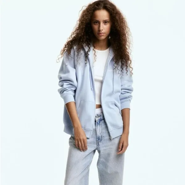 H&M Oversized Printed Hooded Jacket‎ - Image 4