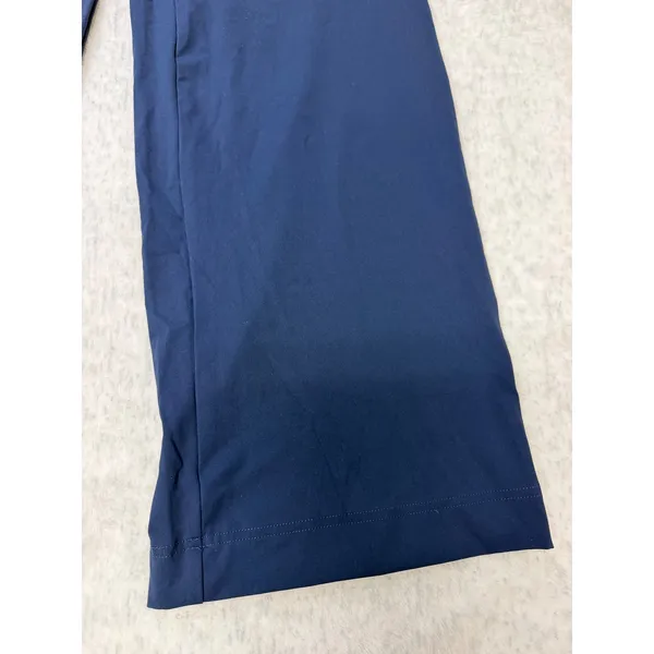 Members Mark Womens Travel‎ Wide Leg Pant Navy Blue Size Medium NWT - Image 3